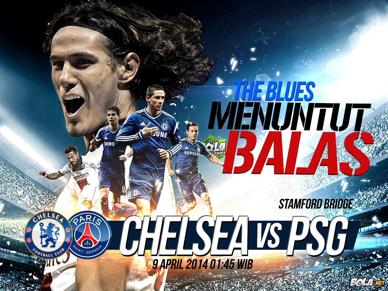 Download Wallpaper Chelsea Vs PSG Bolanet