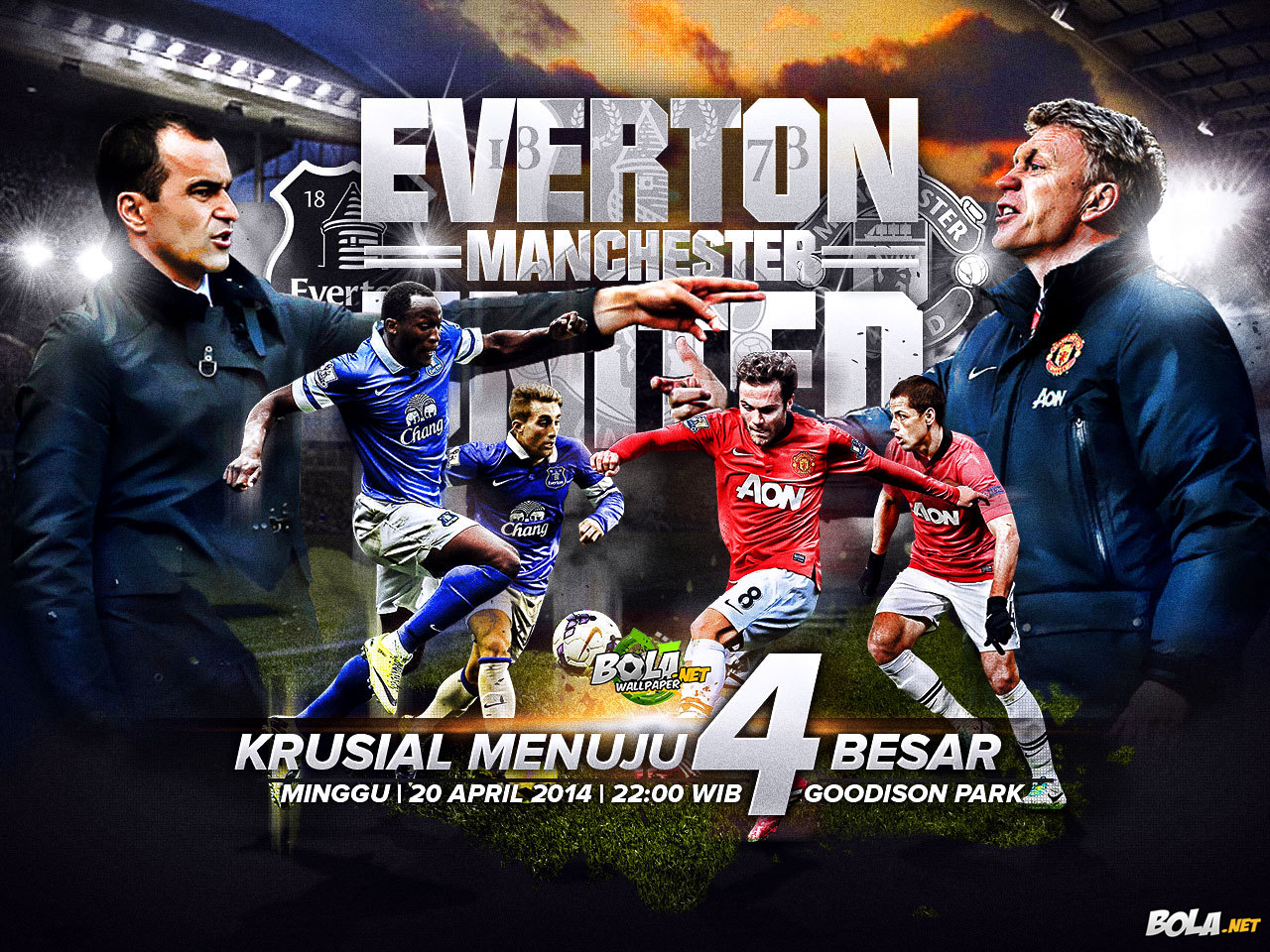 Download Wallpaper Everton Vs Manchester United Bolanet