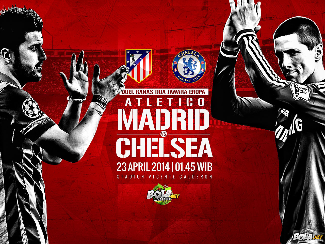 Download Wallpaper Atletico Madrid Vs Chelsea Bolanet