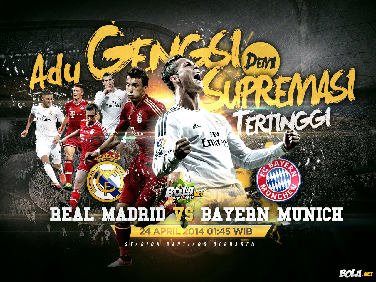 Download Wallpaper Real Madrid Vs Bayern Munich Bolanet