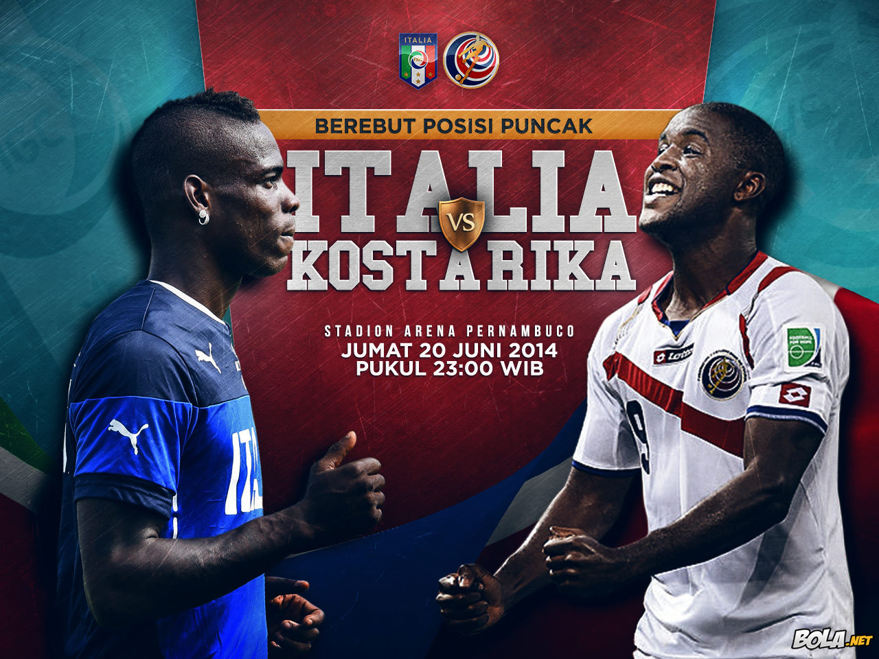 Download Wallpaper Italia Vs Kosta Rika Bolanet