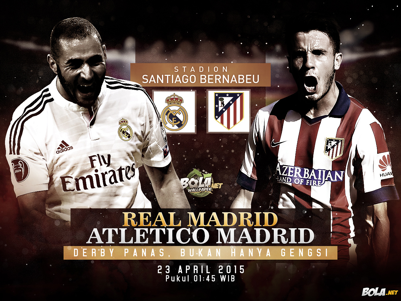 Download Wallpaper Real Madrid Vs Atletico Madrid Bolanet