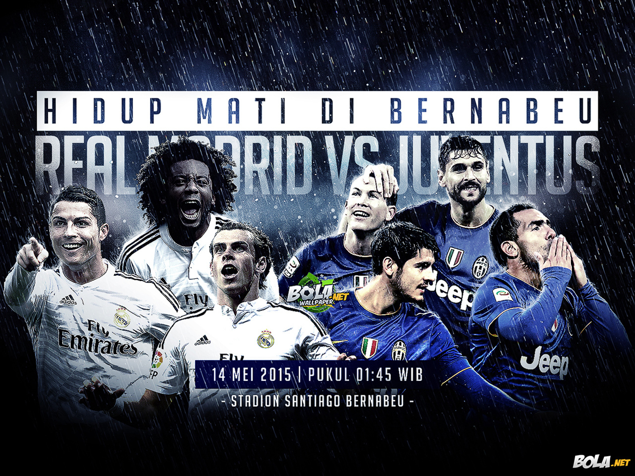 Download Wallpaper Real Madrid Vs Juventus Bolanet