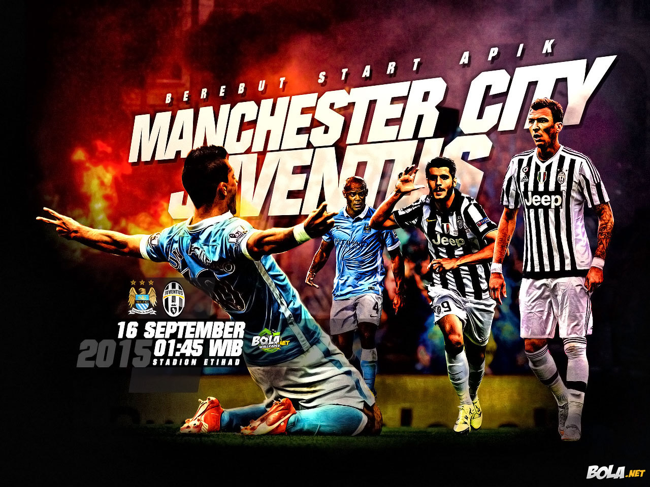 Deskripsi : Wallpaper Manchester City Vs Juventus, size: 1280x960
