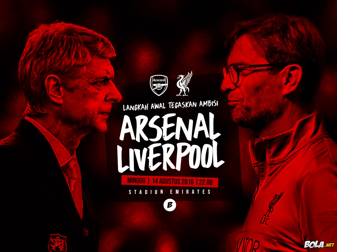 Download Wallpaper - Arsenal vs Liverpool - Bola.net