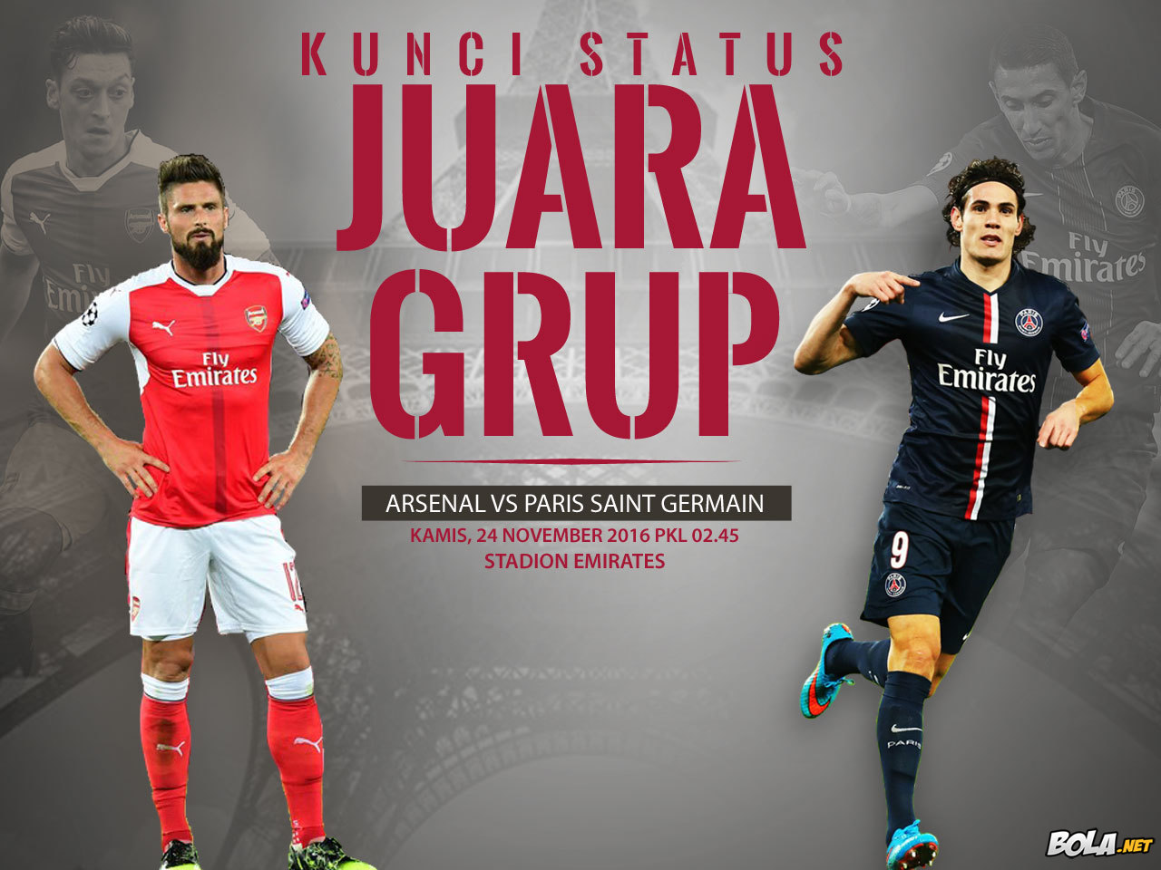 Download Wallpaper Arsenal Vs PSG Bolanet