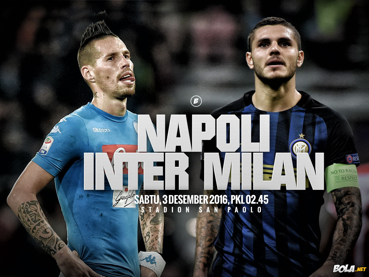 Deskripsi : Wallpaper Napoli Vs Inter Milan, size: 1280x960
