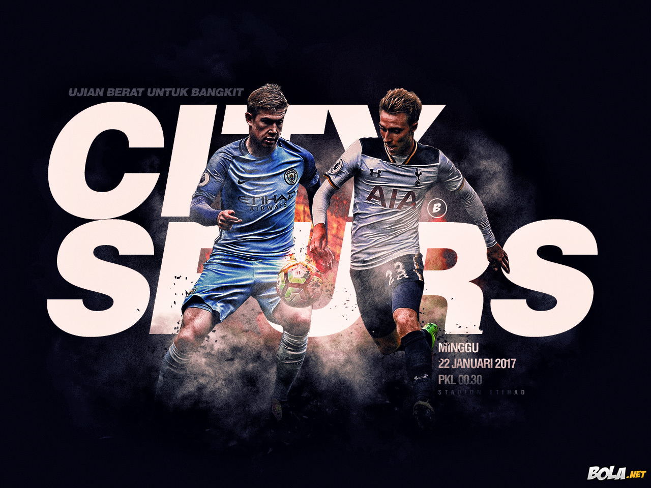 Download Wallpaper Manchester City Vs Tottenham Hot Bolanet