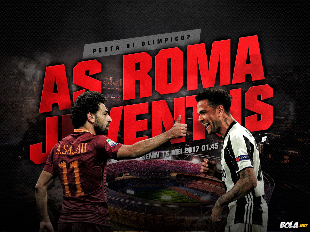 Deskripsi : Wallpaper As Roma Vs Juventus, size: 1280x960