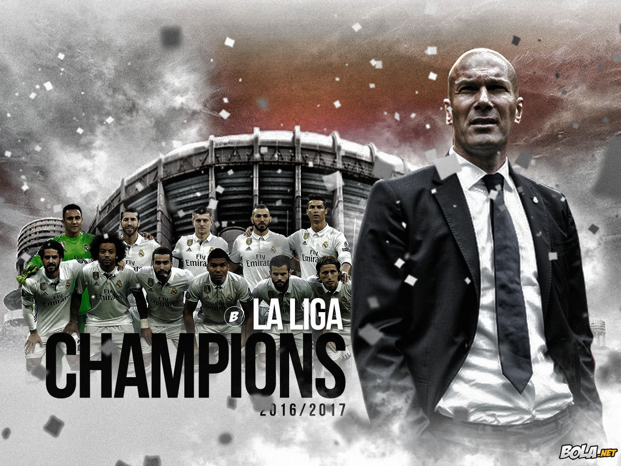 Download Wallpaper Real Madrid La Liga Champions Bolanet