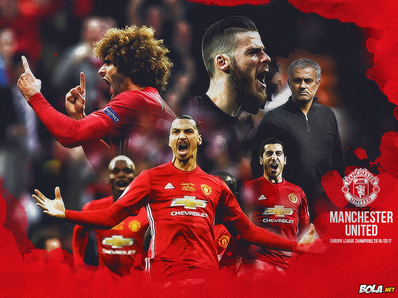 Download Wallpaper Manchester United UEL Champions Bolanet