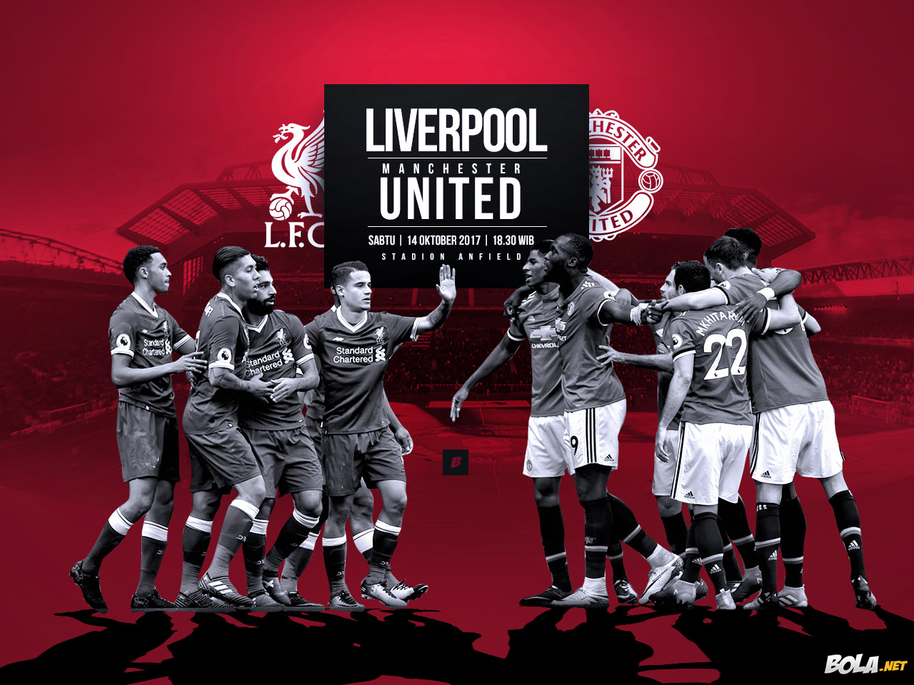 Download Wallpaper Liverpool Vs Manchester United Bola Net