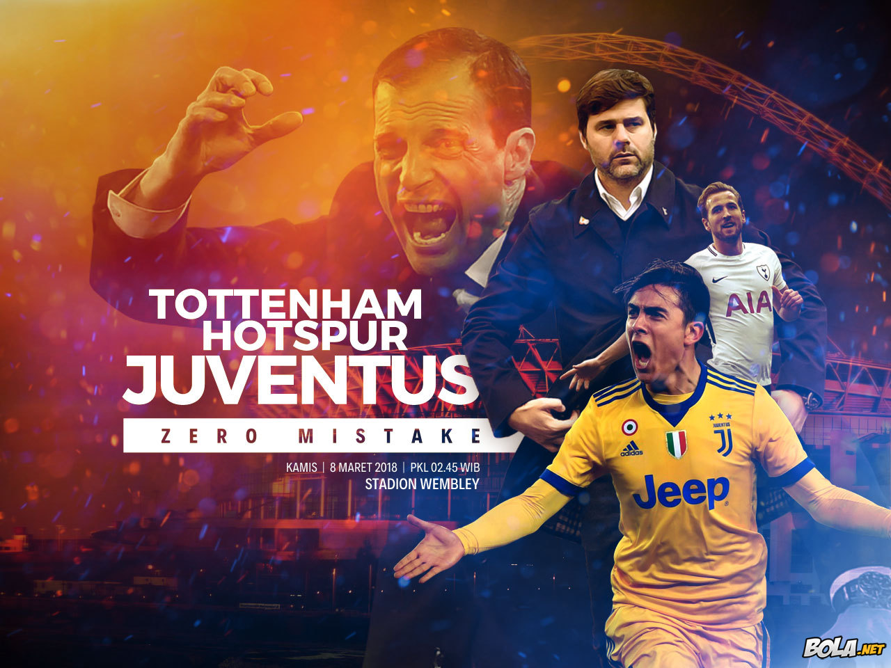 Deskripsi : Wallpaper Tottenham Hotspur Vs Juventus, size: 1280x960