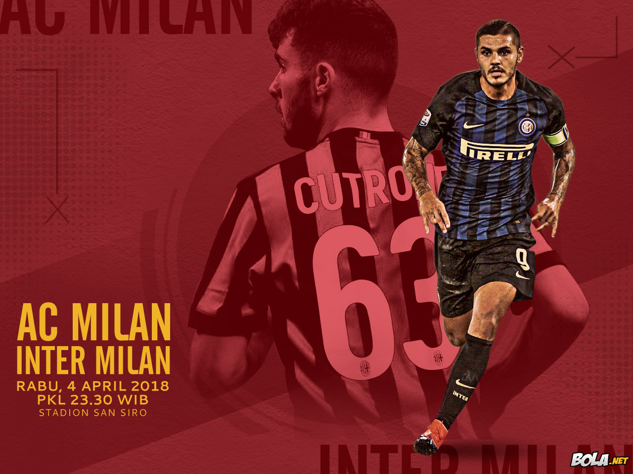 Deskripsi : Wallpaper Ac Milan Vs Inter Milan, size: 1280x960