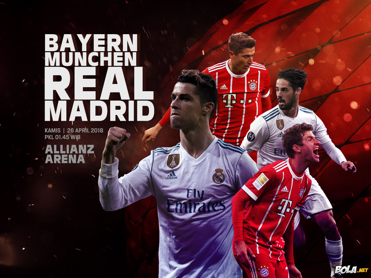 Deskripsi : Wallpaper Bayern Munchen Vs Real Madrid, size: 1280x960