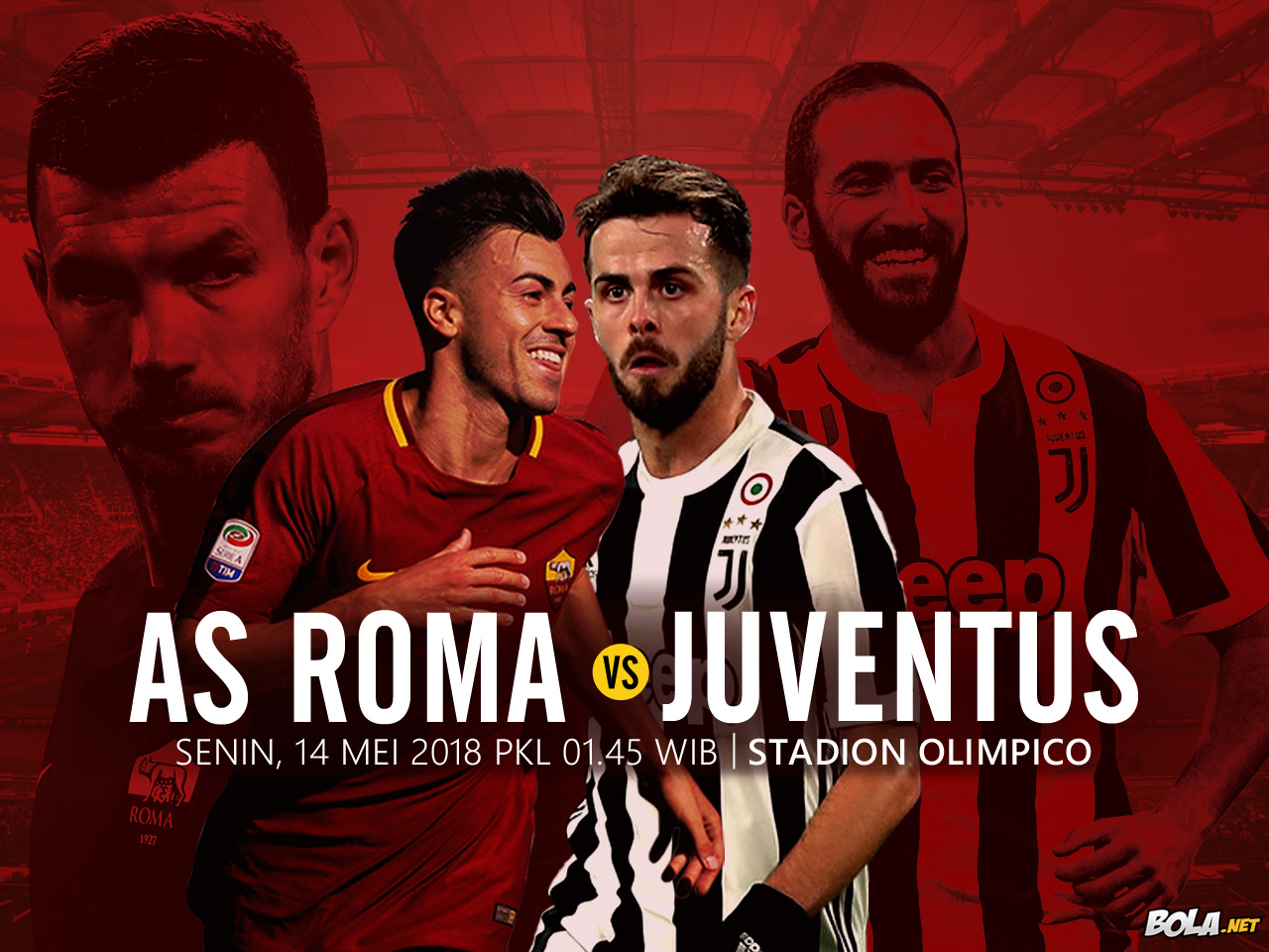 Deskripsi : Wallpaper As Roma Vs Juventus, size: 1280x960