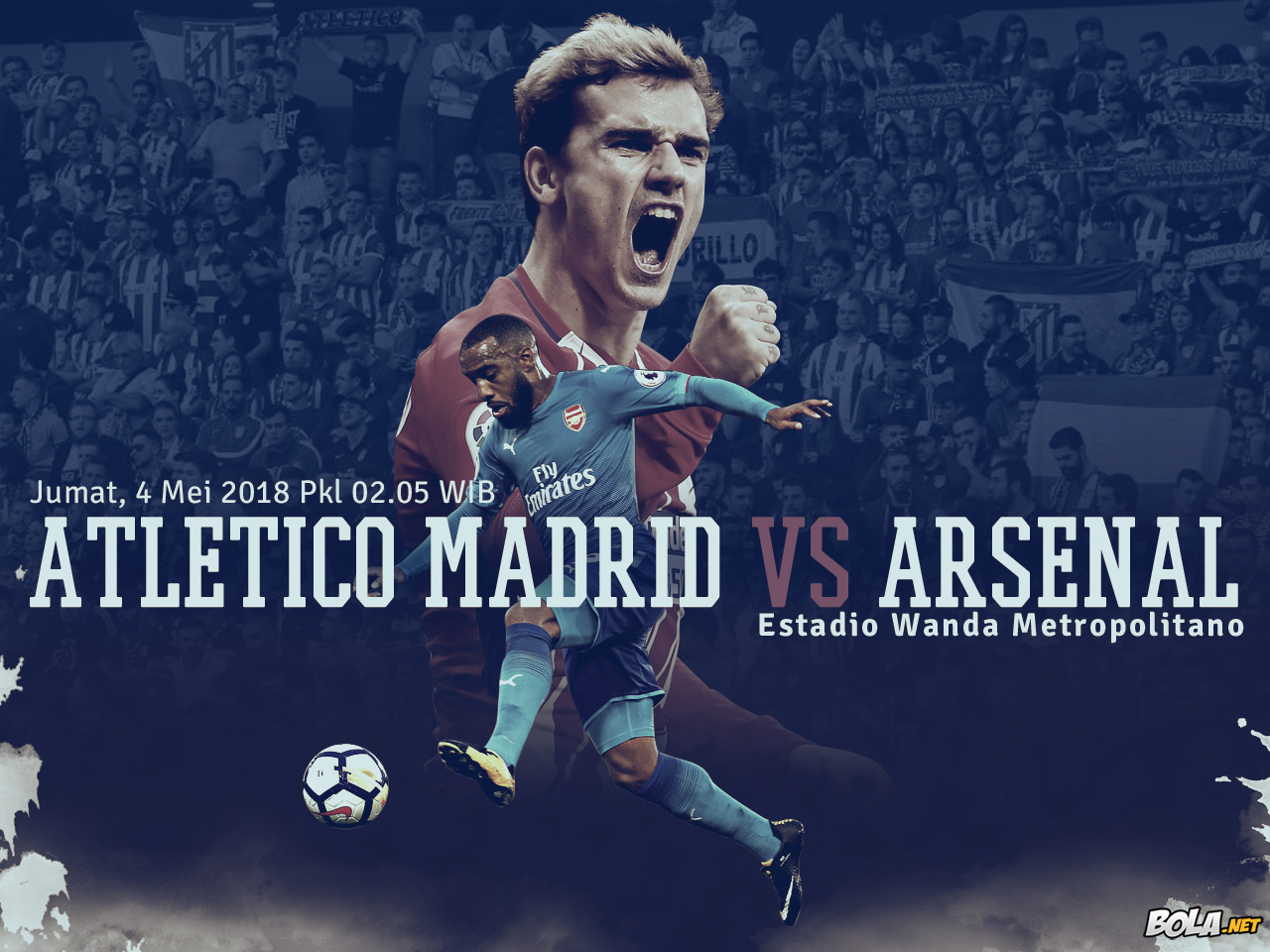 Deskripsi : Wallpaper Atletico Madrid Vs Arsenal, size: 1280x960