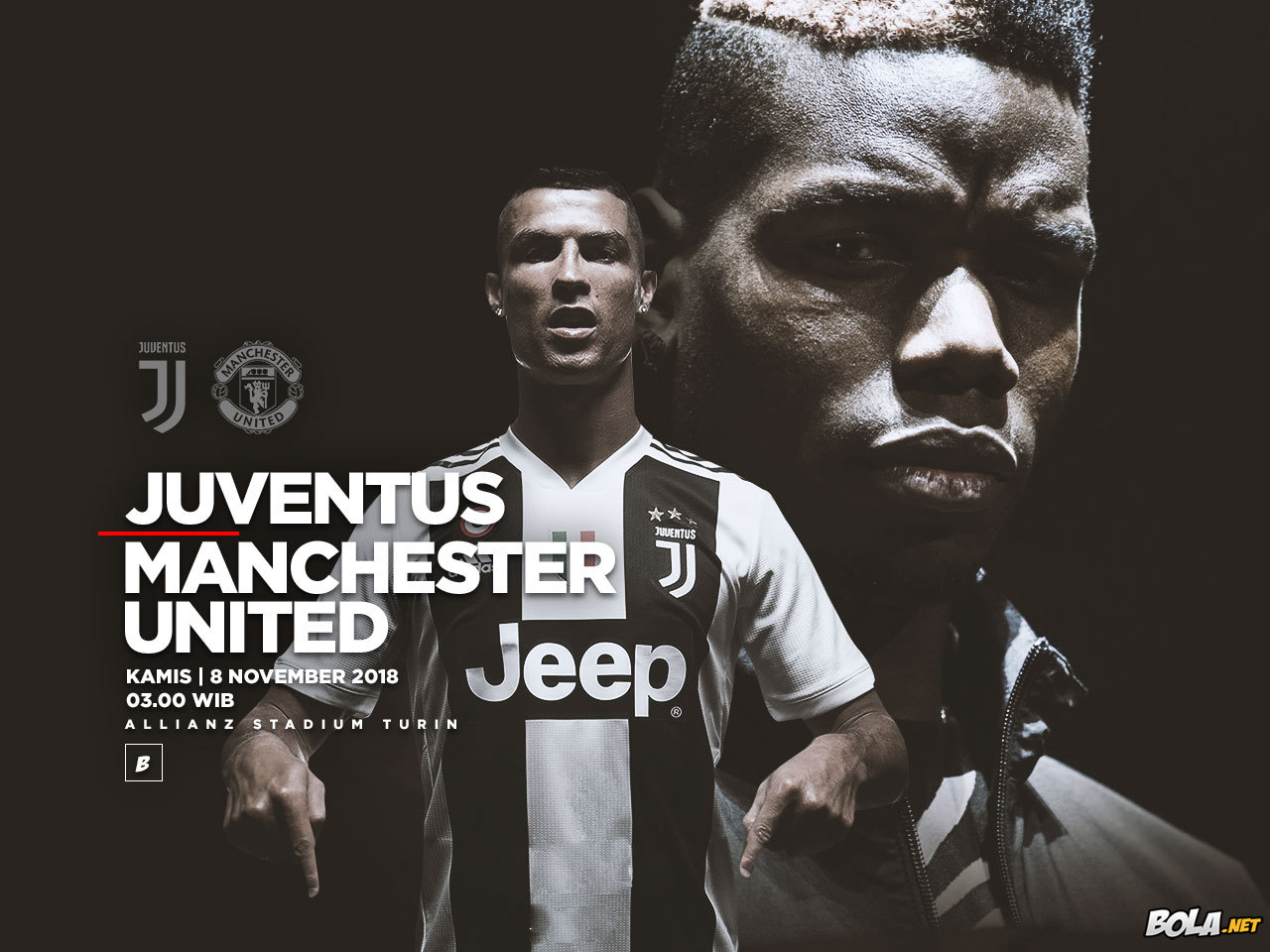 Deskripsi : Wallpaper Juventus Vs Manchester United, size: 1280x960