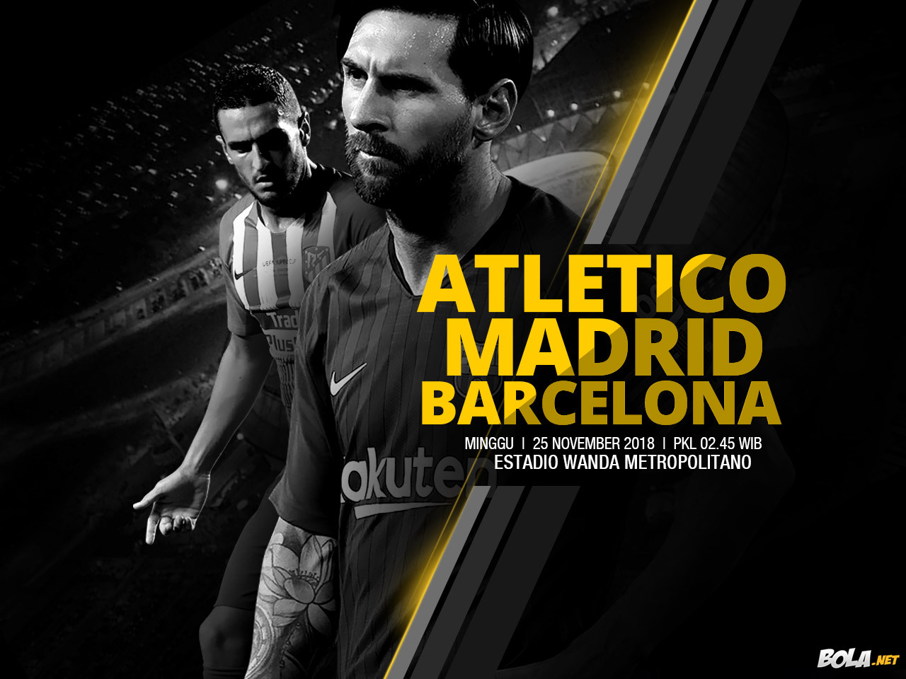 Deskripsi : Wallpaper Atletico Madrid Vs Barcelona, size: 1280x960