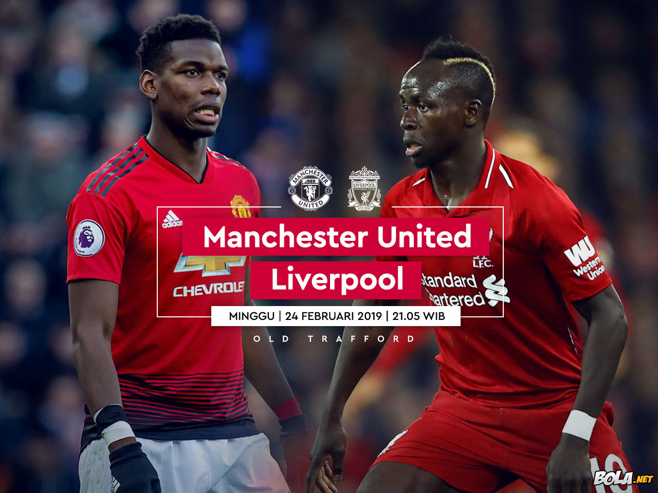 Download Wallpaper - Manchester United vs Liverpool - Bola.net