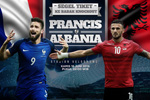 Prancis vs Albania