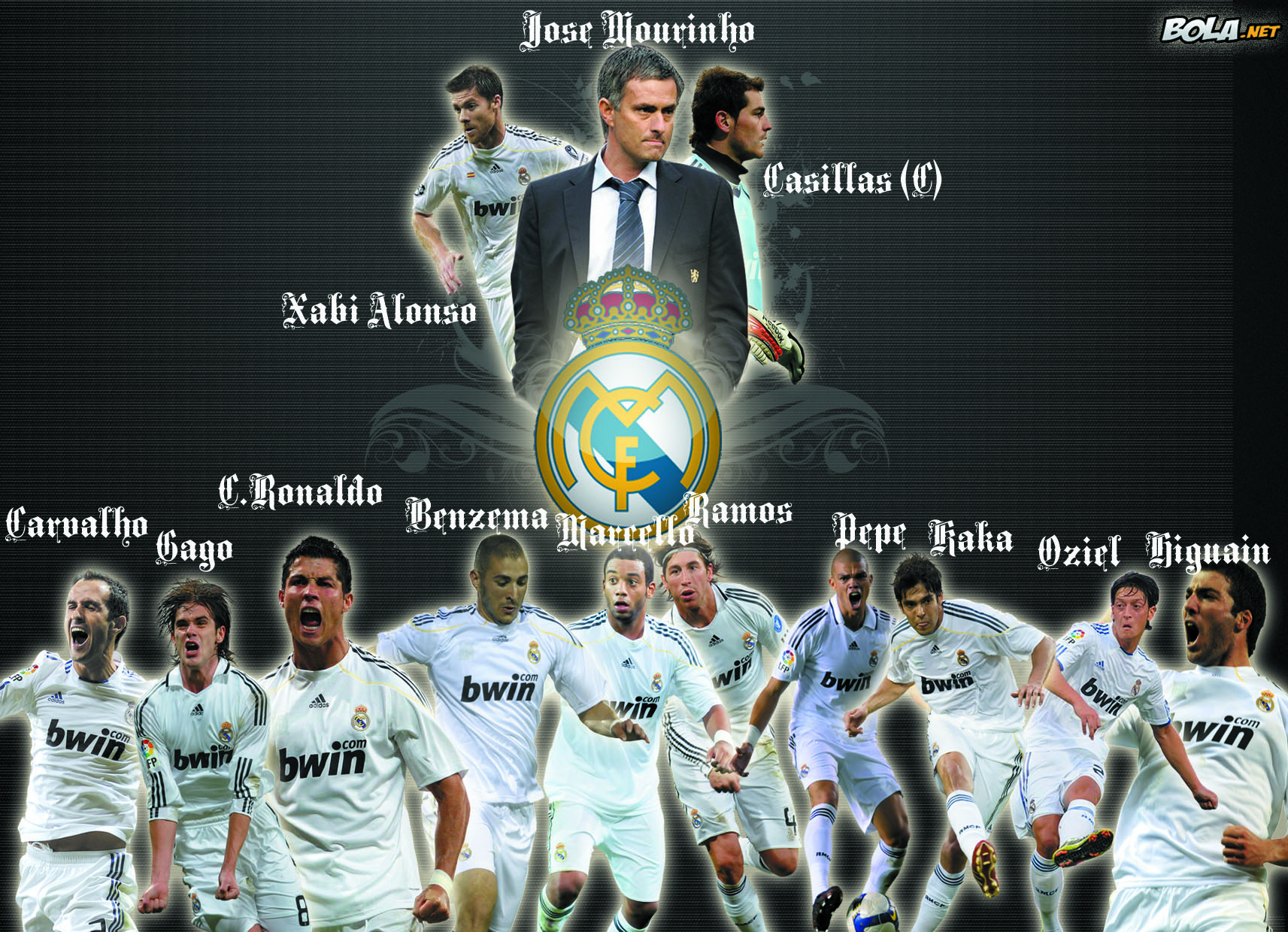 Download Wallpaper Real Madrid Full Team Dikirim Oleh David