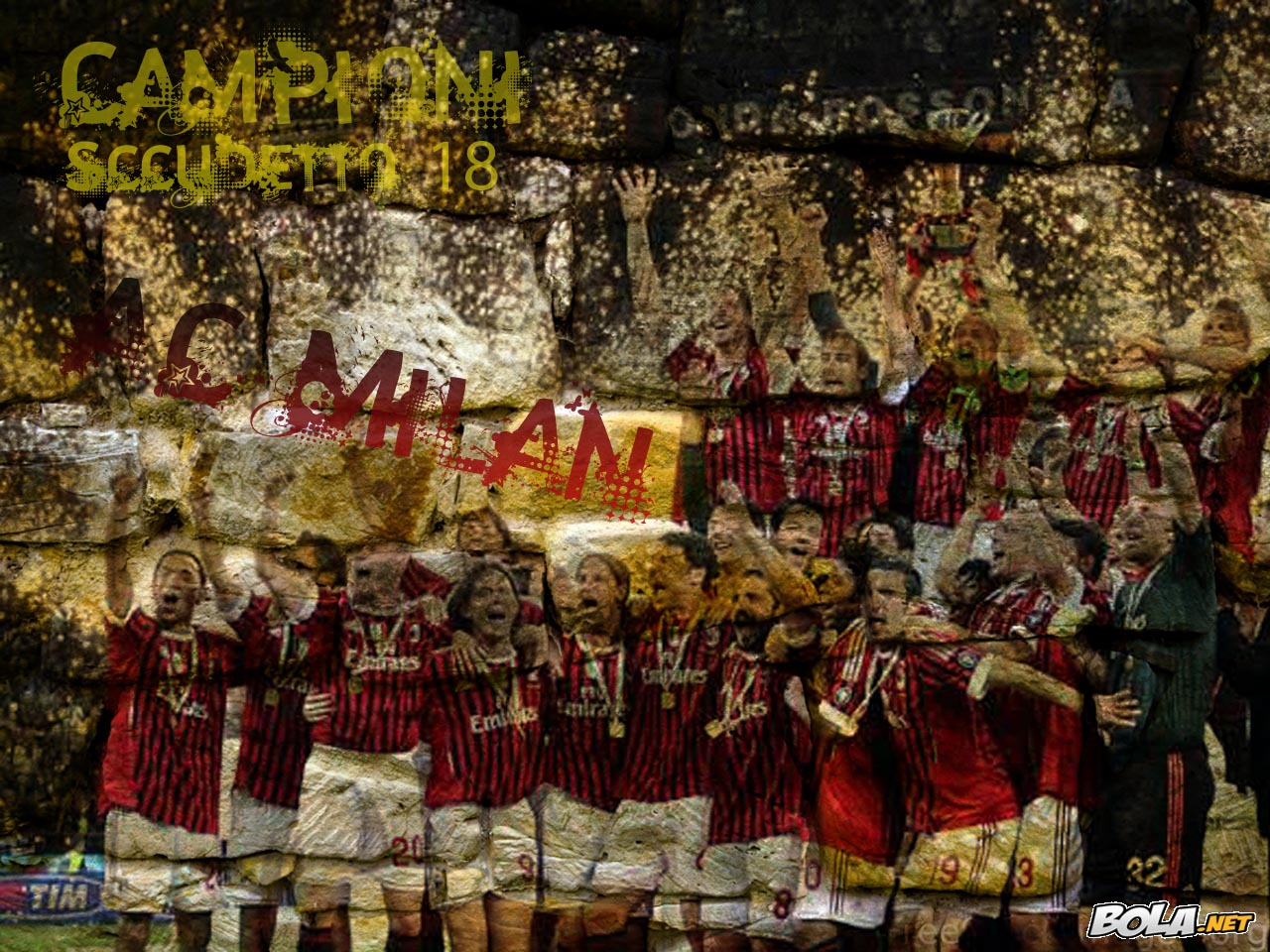 Download Wallpaper Campioni AC Milan Dikirim Oleh Muhammad Aldi