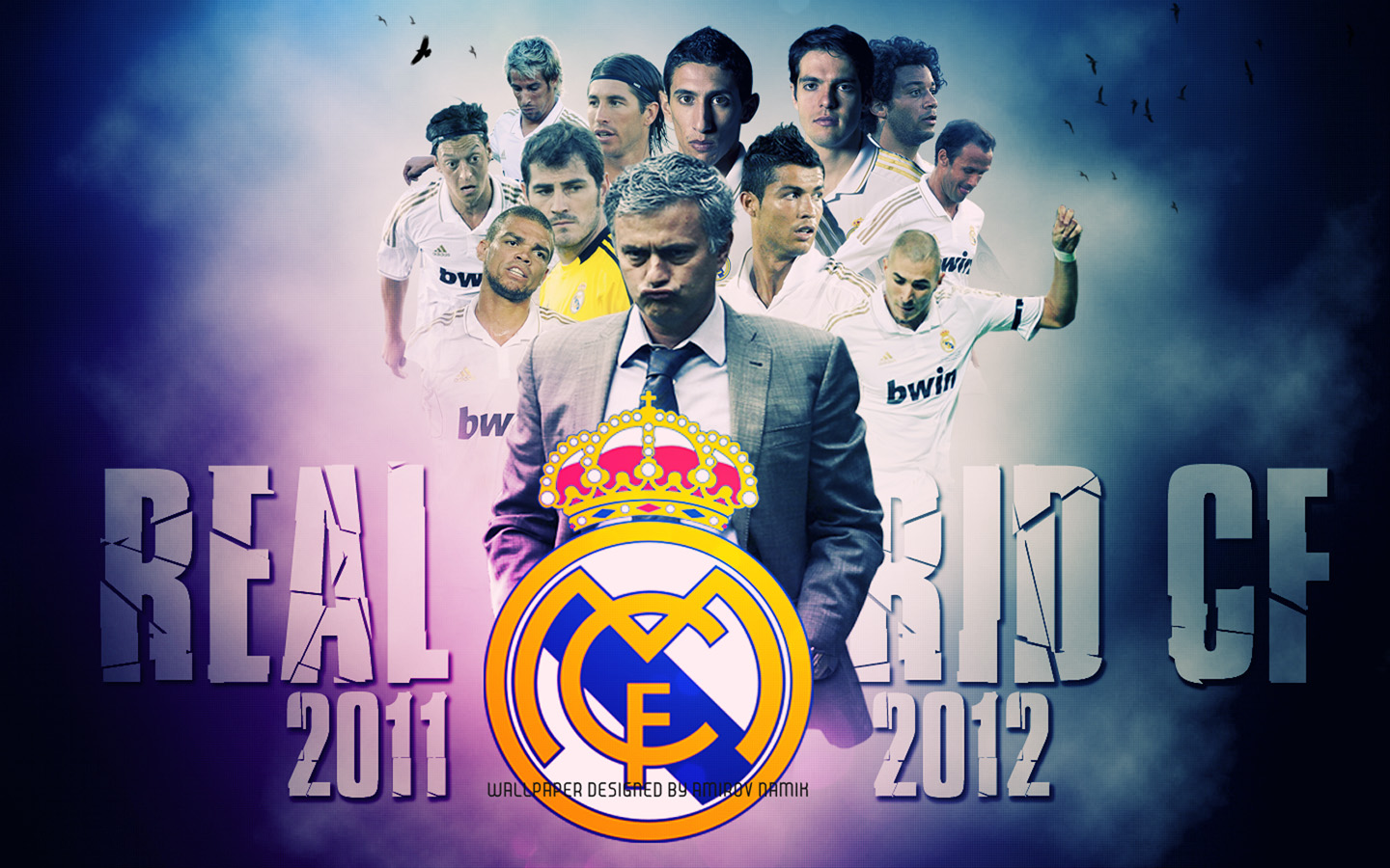 Download Wallpaper REAL MADRID CF 2011 2012 Dikirim Oleh Namik9
