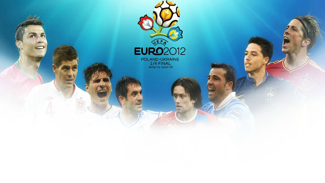 Deskripsi : Wallpaper Euro 2012 - 1/4 Final