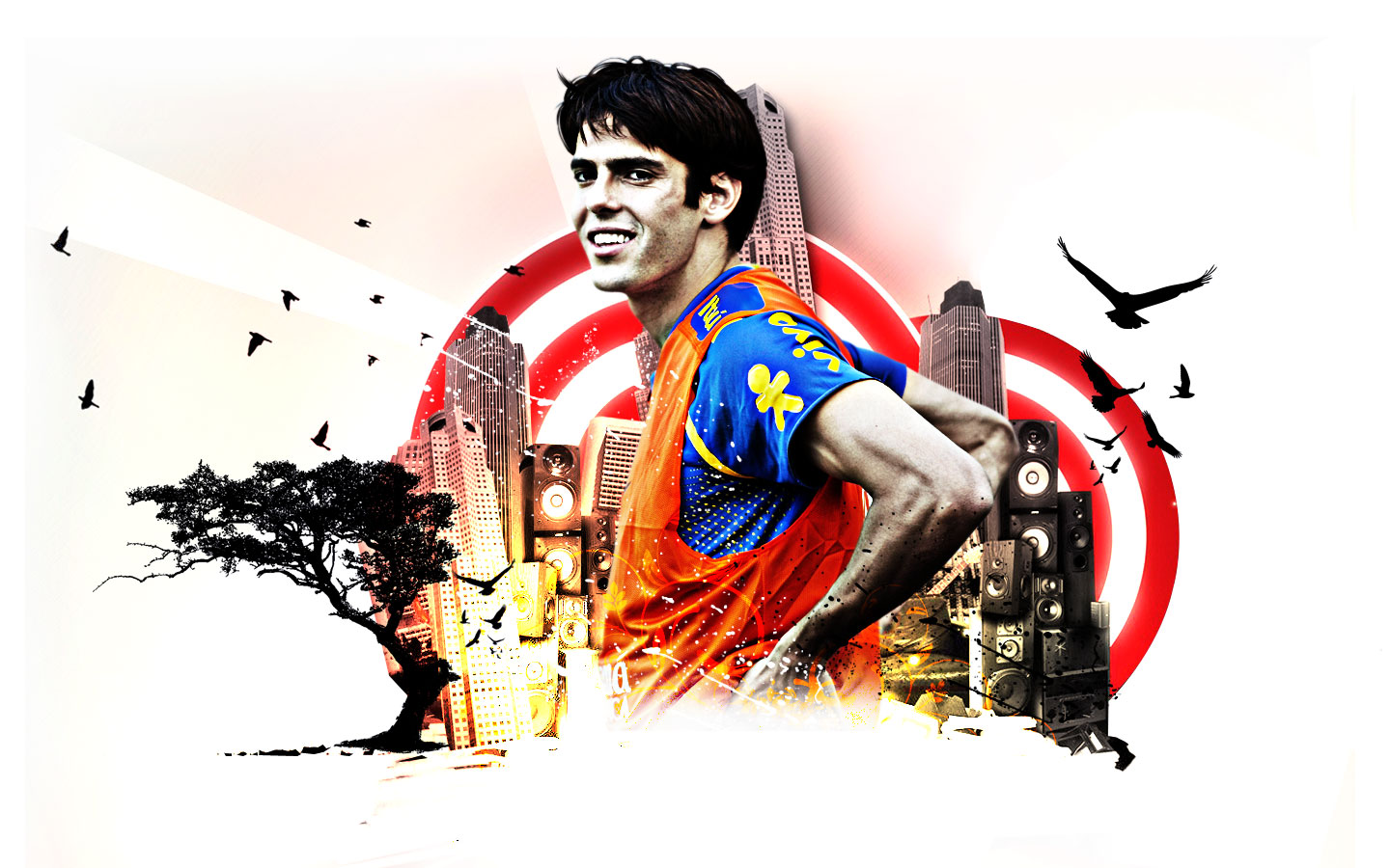 Deskripsi : Wallpaper Kaka In Pop Art, size: 1440x900