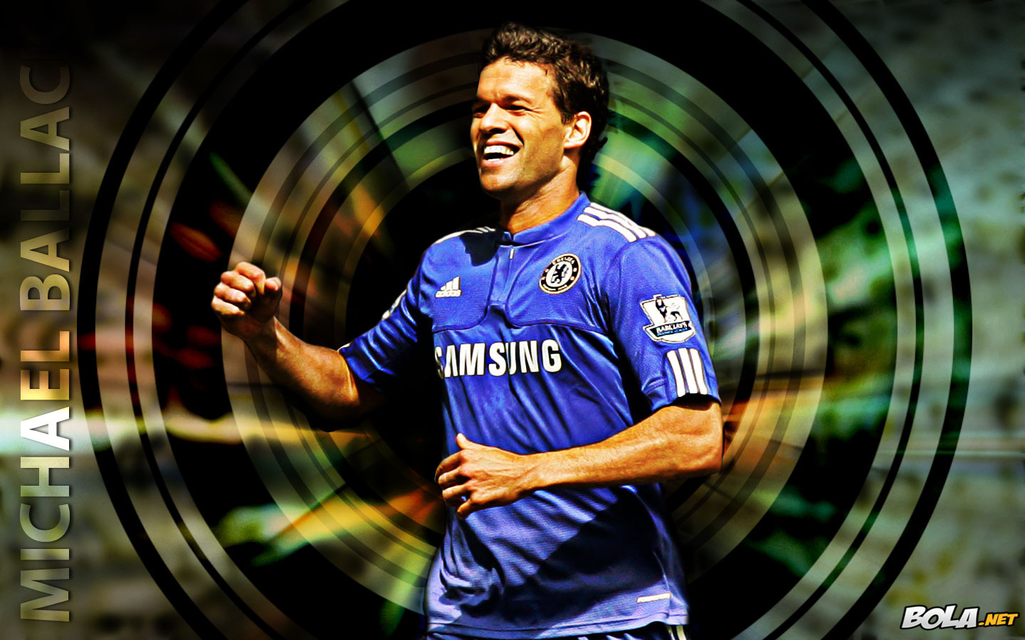 Deskripsi : Wallpaper Michael Ballack, size: 1440x900