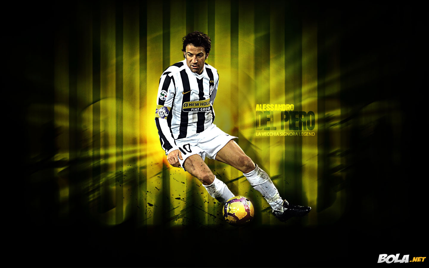 Deskripsi : Wallpaper Alessandro Del Piero, size: 1440x900