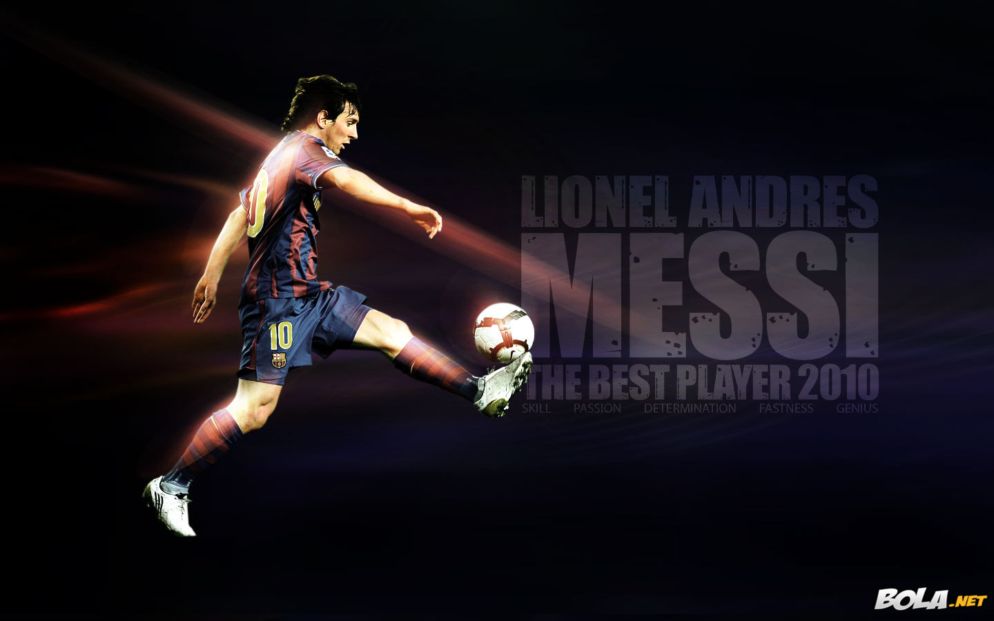 Deskripsi : Wallpaper Lionel Messi, size: 1440x900