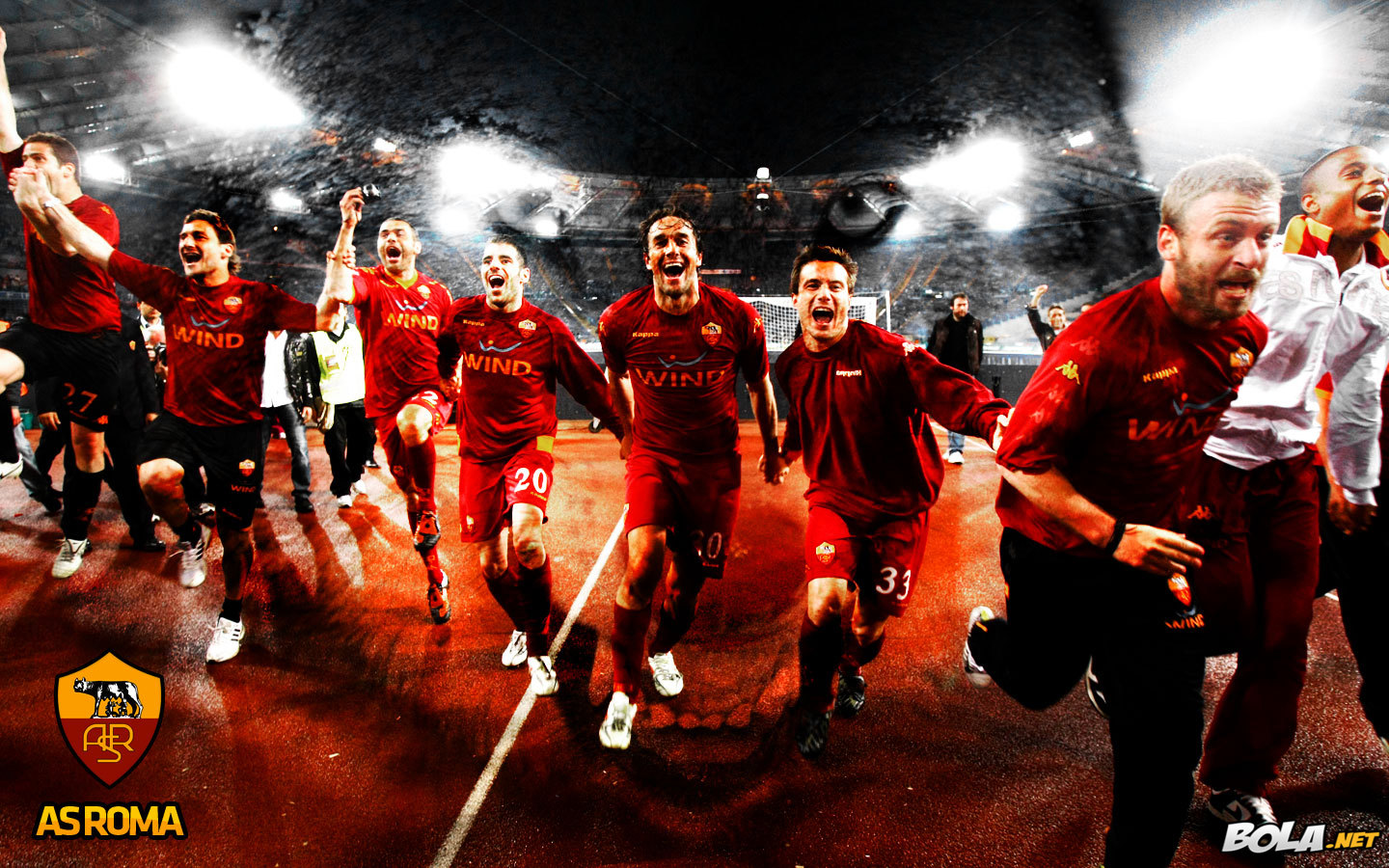 Deskripsi : Wallpaper As Roma, size: 1440x900