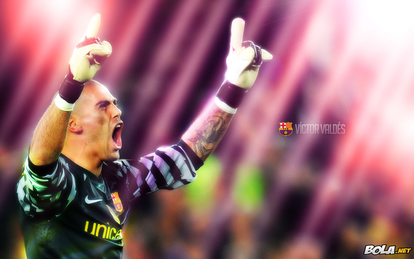 Deskripsi : Wallpaper Victor Valdes, size: 1440x900