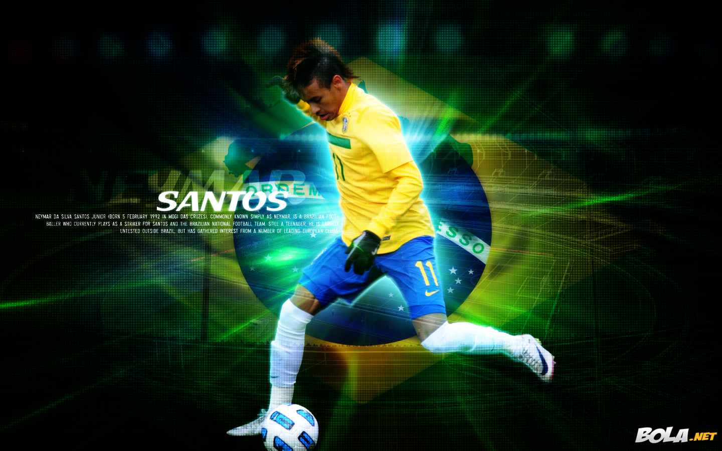 Deskripsi : Wallpaper Neymar, size: 1440x900