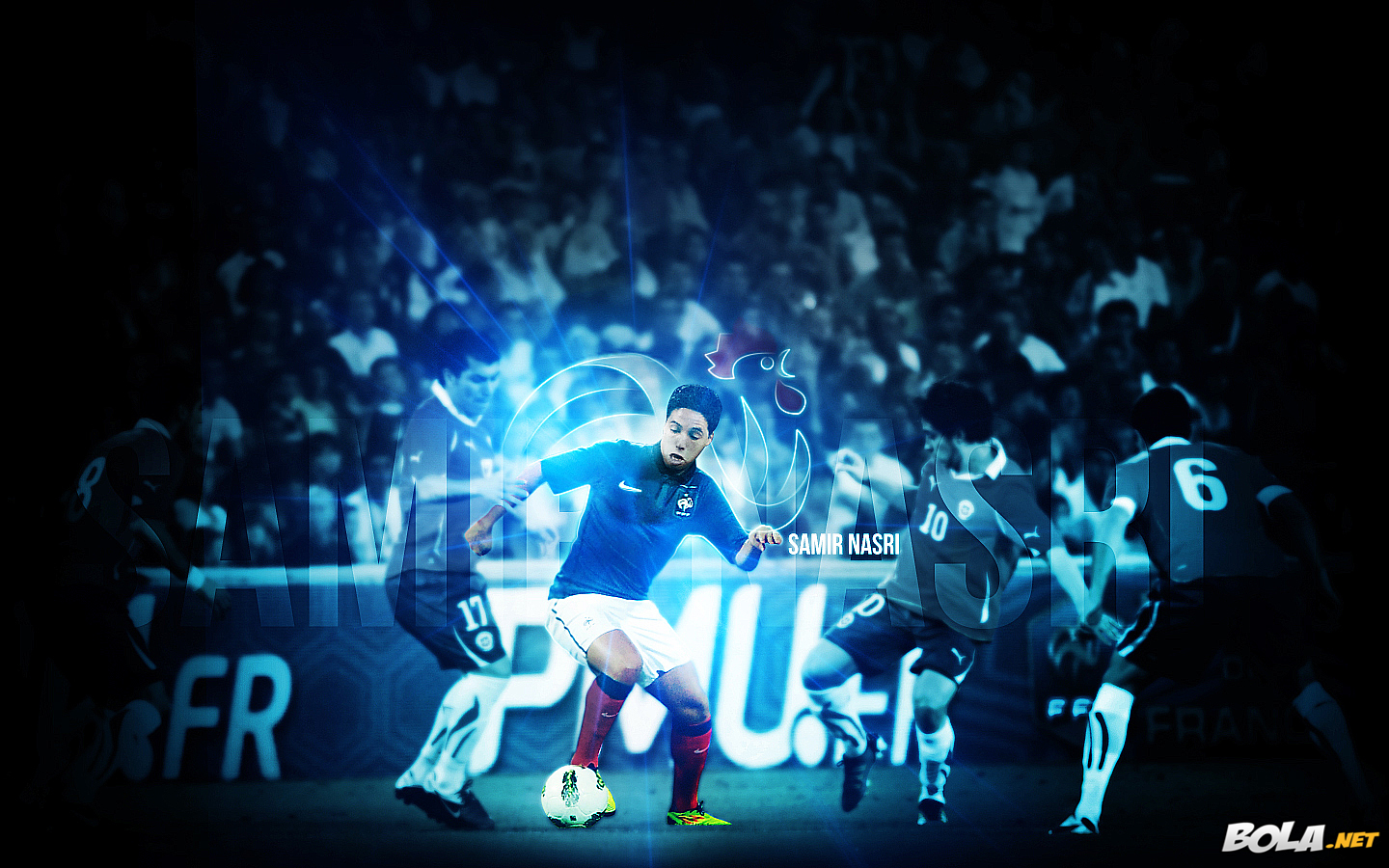 Deskripsi : Wallpaper Samir Nasri, size: 1440x900