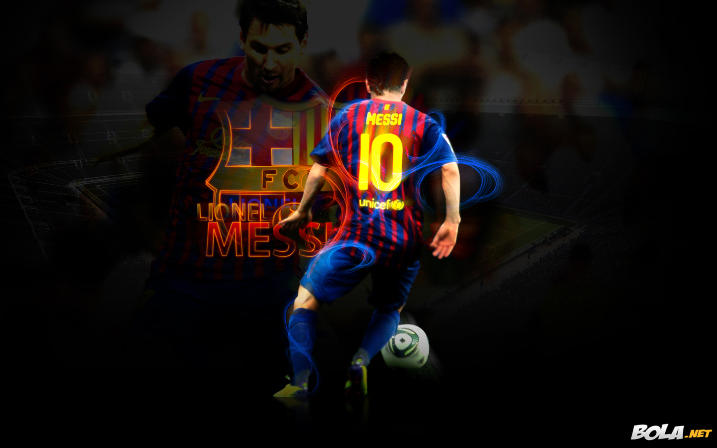 Deskripsi : Wallpaper Lionel Messi, size: 1440x900