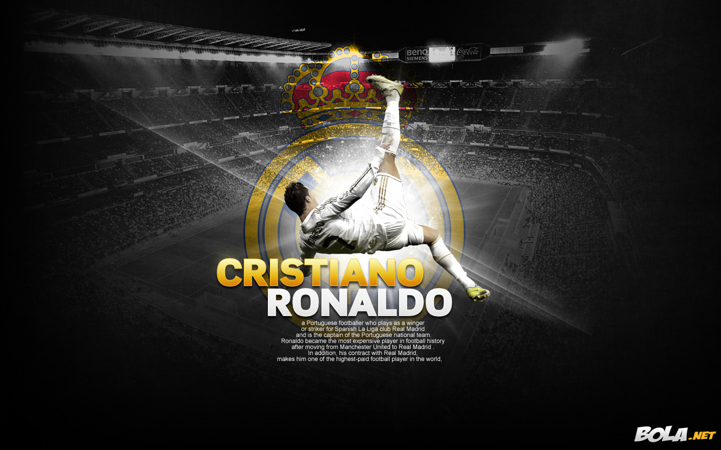 Deskripsi : Wallpaper Cristiano Ronaldo, size: 1440x900