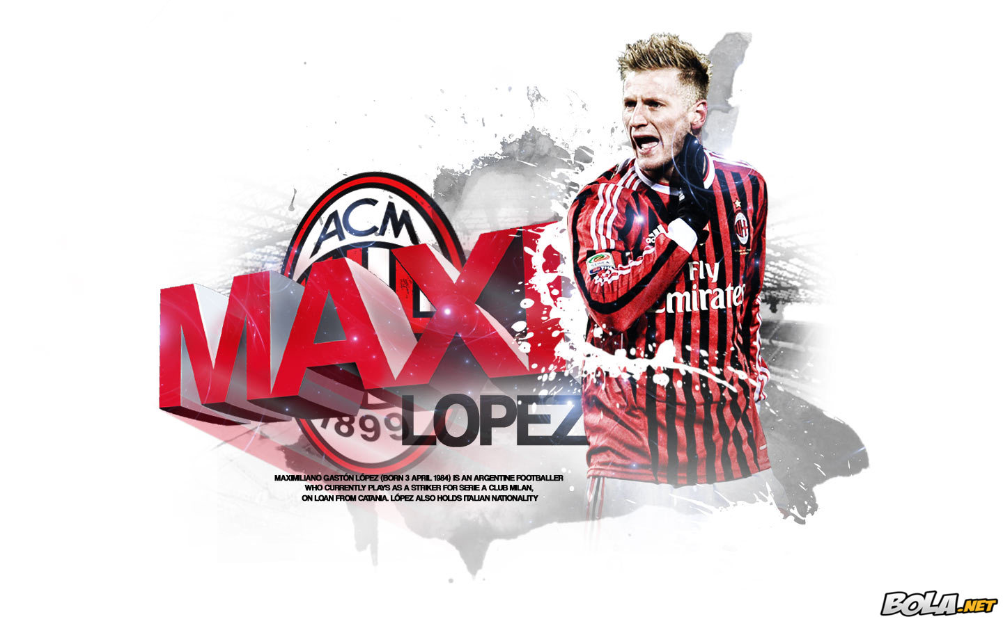 Deskripsi : Wallpaper Maxi Lopez, size: 1440x900