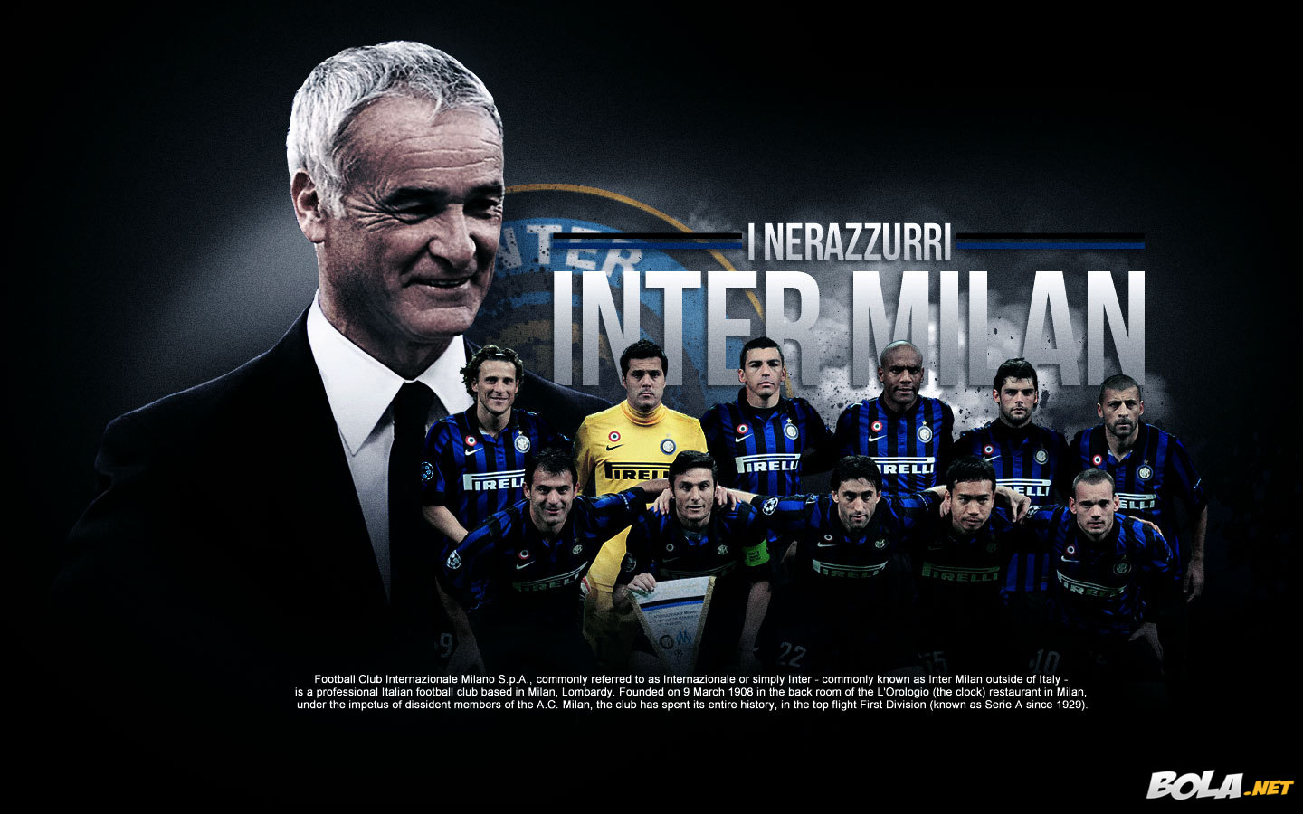 Deskripsi : Wallpaper Inter Milan, size: 1440x900