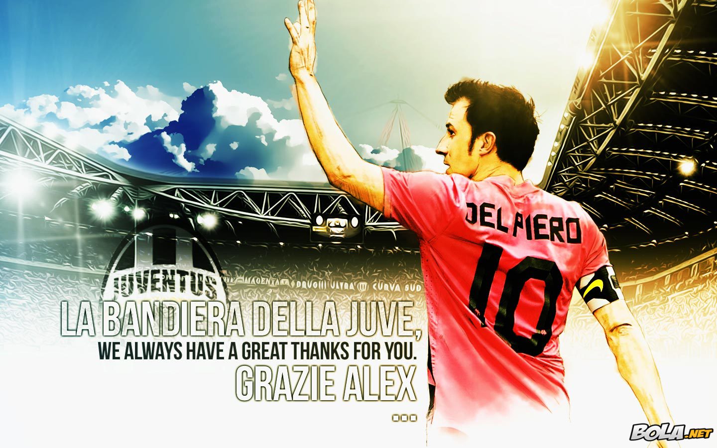 Deskripsi : Wallpaper Tribute To Del Piero I, size: 1440x900