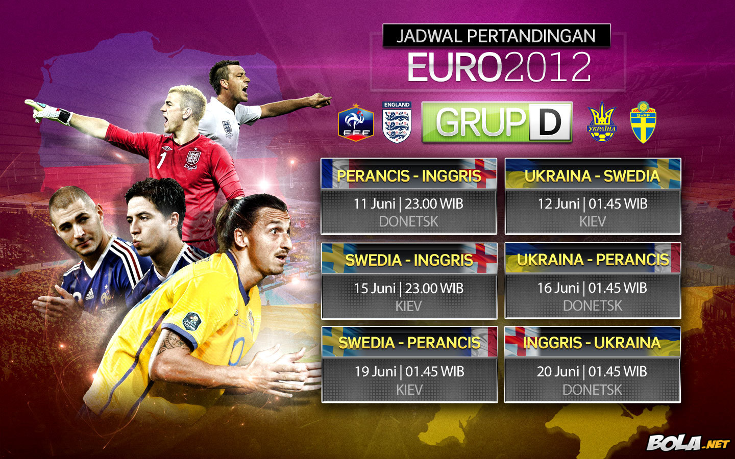 Deskripsi : Wallpaper Jadwal Euro 2012 Grup D, size: 1440x900