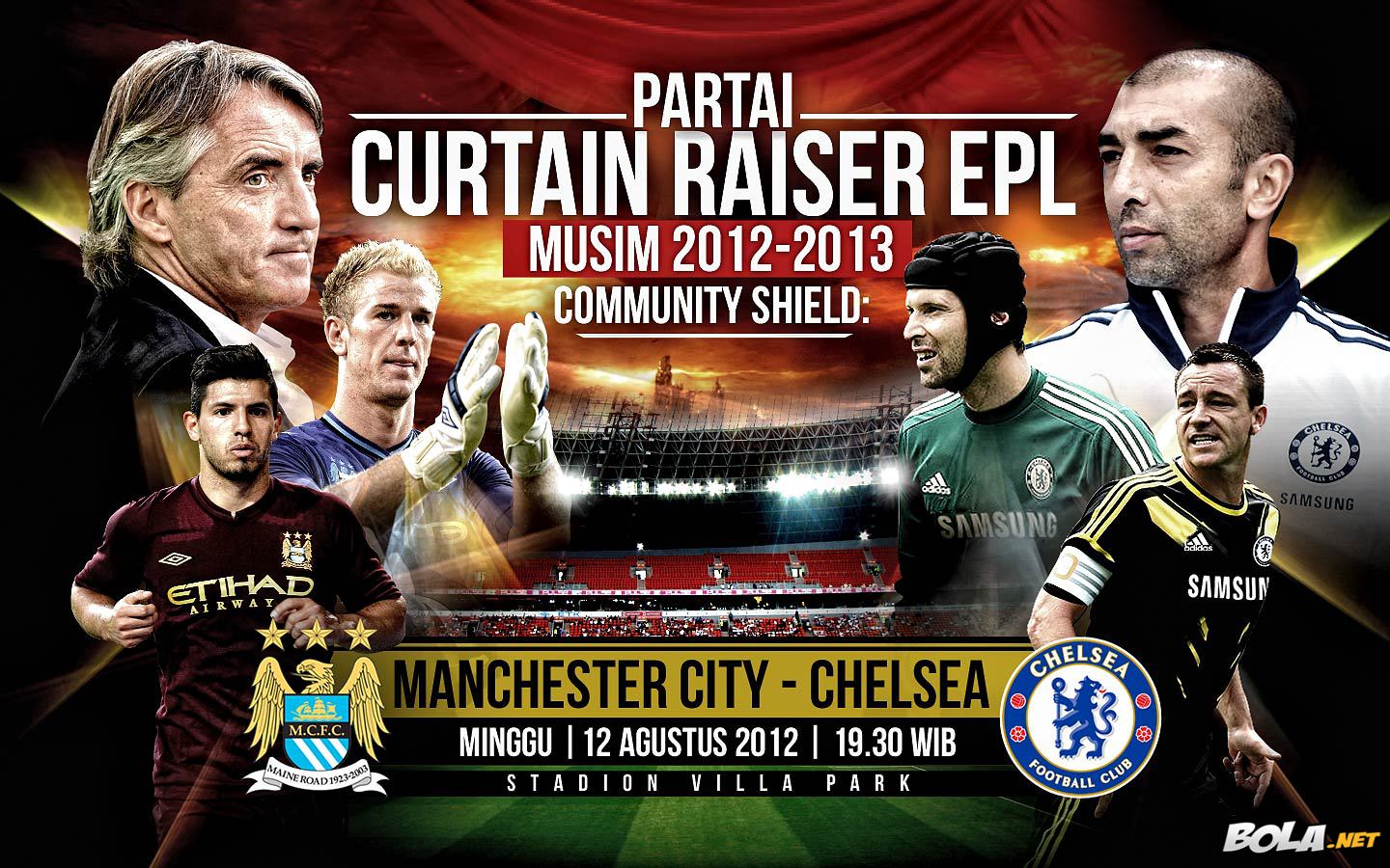 Deskripsi : Wallpaper Community Shield: City Vs Chelse, size: 1440x900