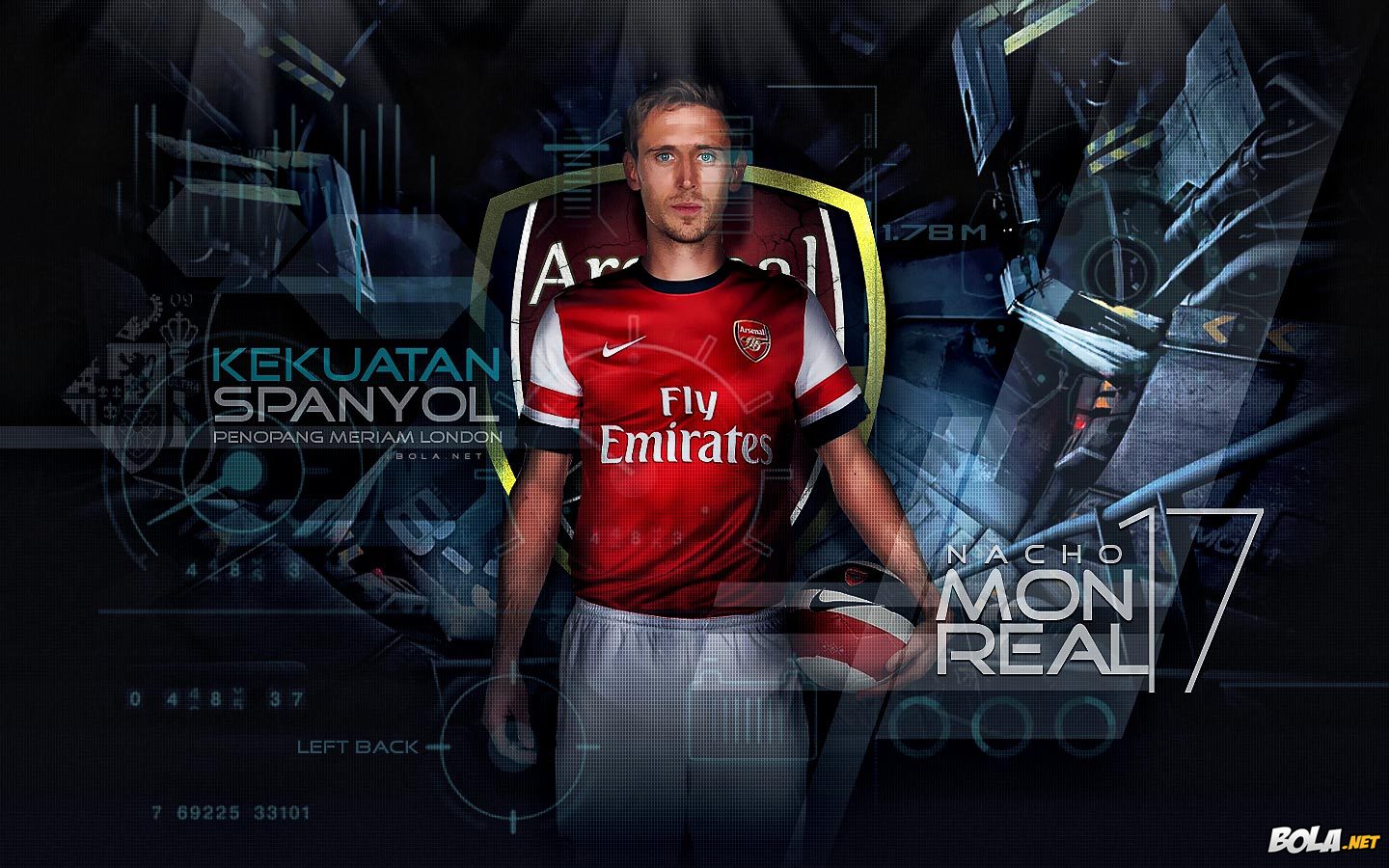 Deskripsi : Wallpaper Nacho Monreal, size: 1440x900