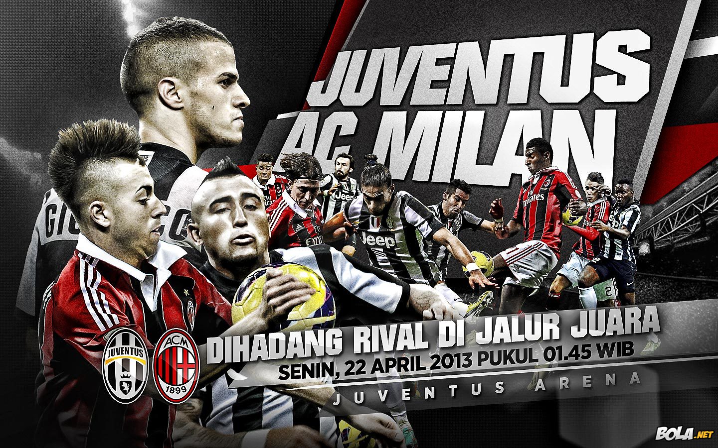 Deskripsi : Wallpaper Juventus Vs Ac Milan, size: 1440x900