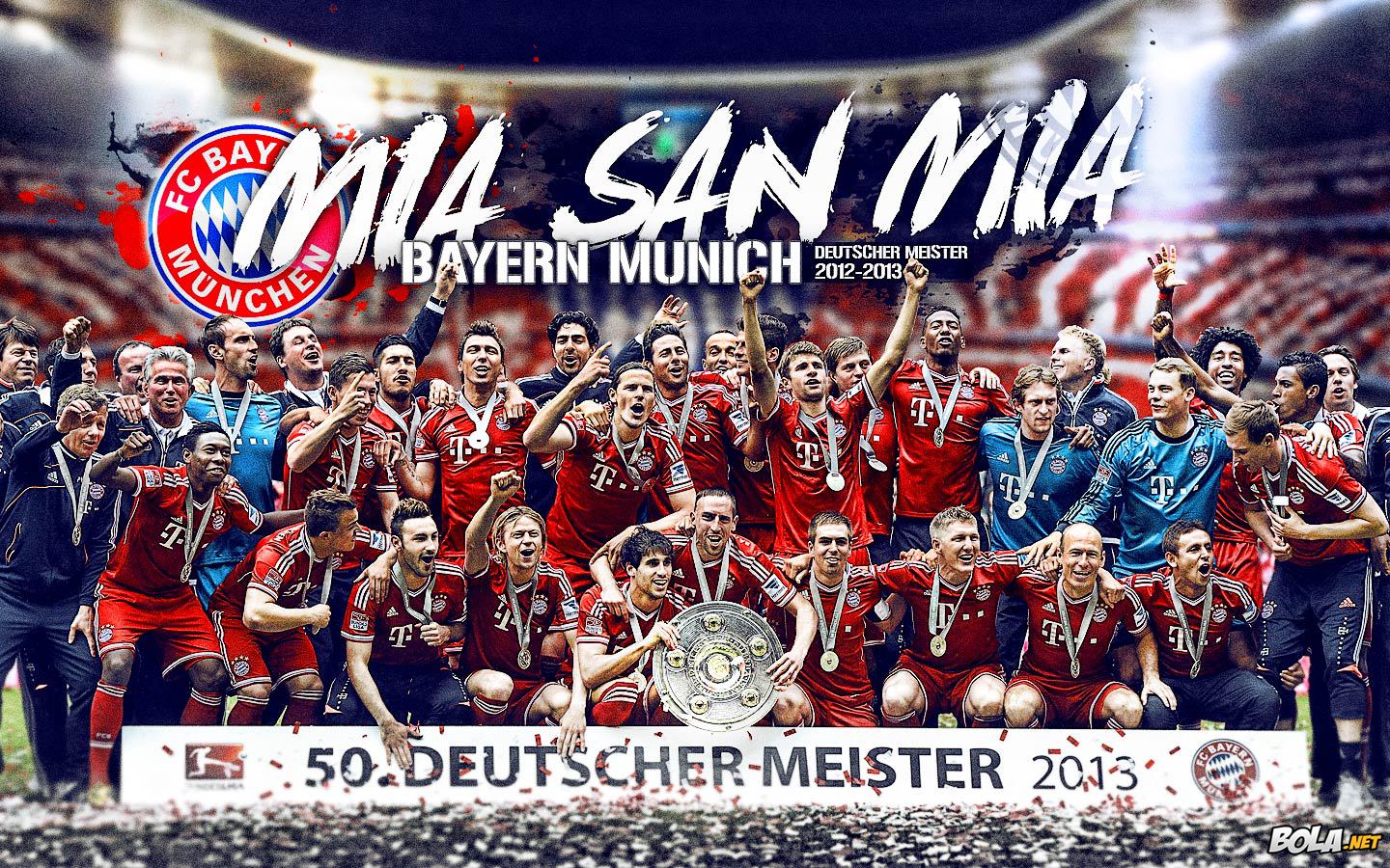 Deskripsi : Wallpaper Bayern Munich, size: 1440x900