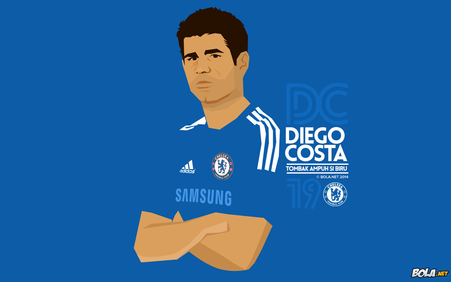 Deskripsi : Wallpaper Diego Costa, size: 1440x900