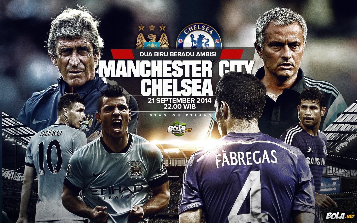 Deskripsi : Wallpaper Manchester City Vs Chelsea, size: 1440x900