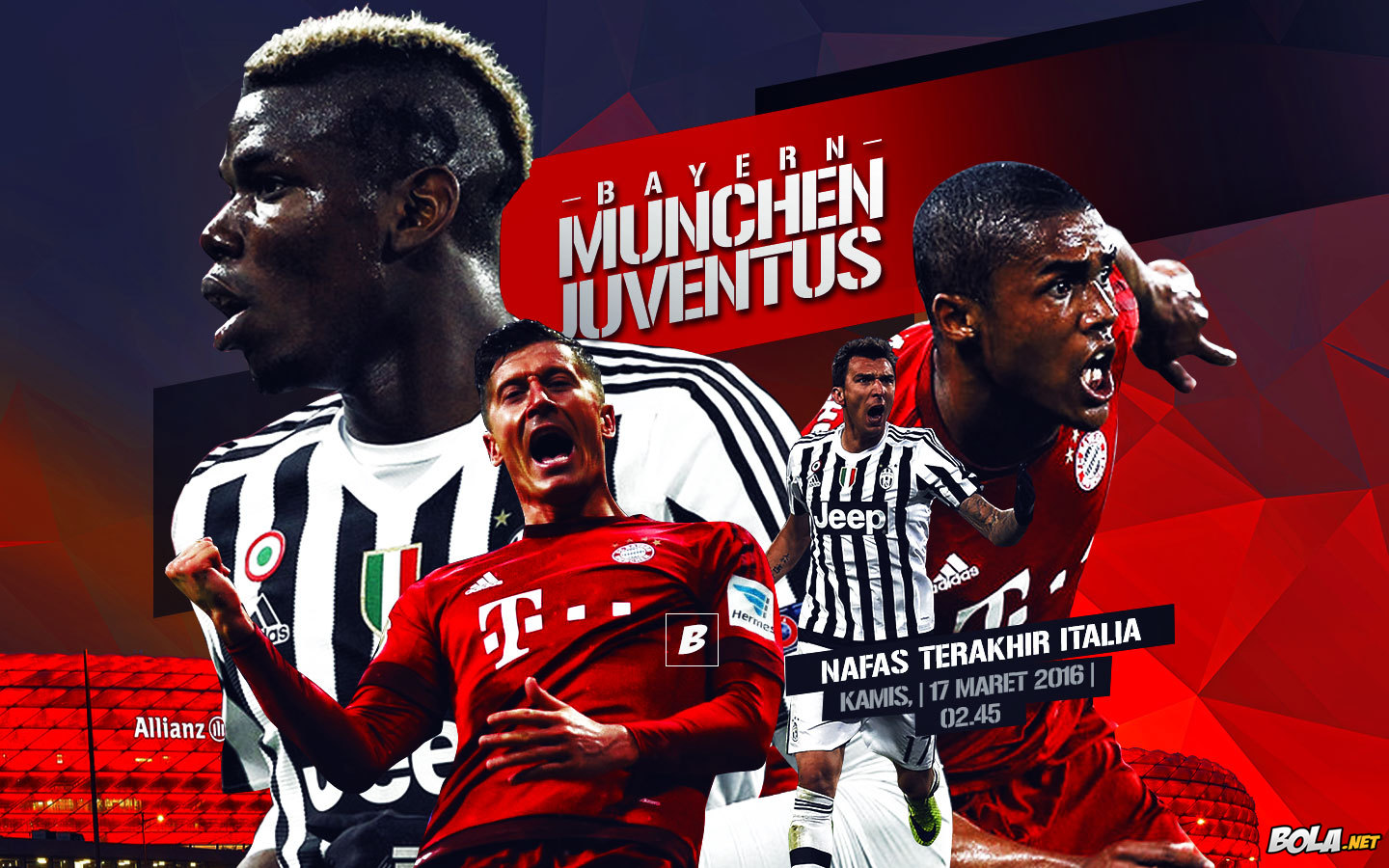 Deskripsi : Wallpaper Bayern Munchen Vs Juventus, size: 1440x900